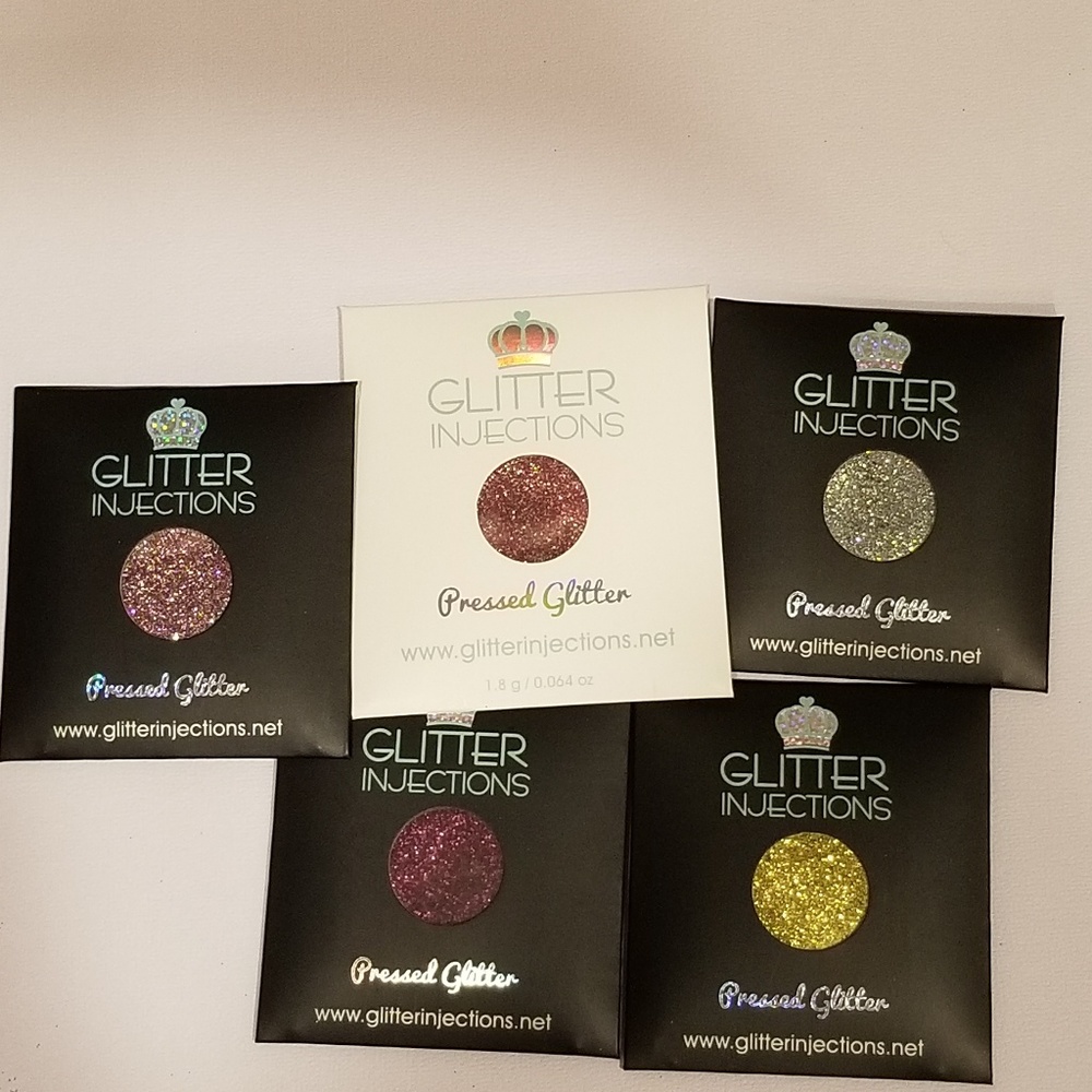 Pressed Glitter Bundle Set #2 of 5 colors